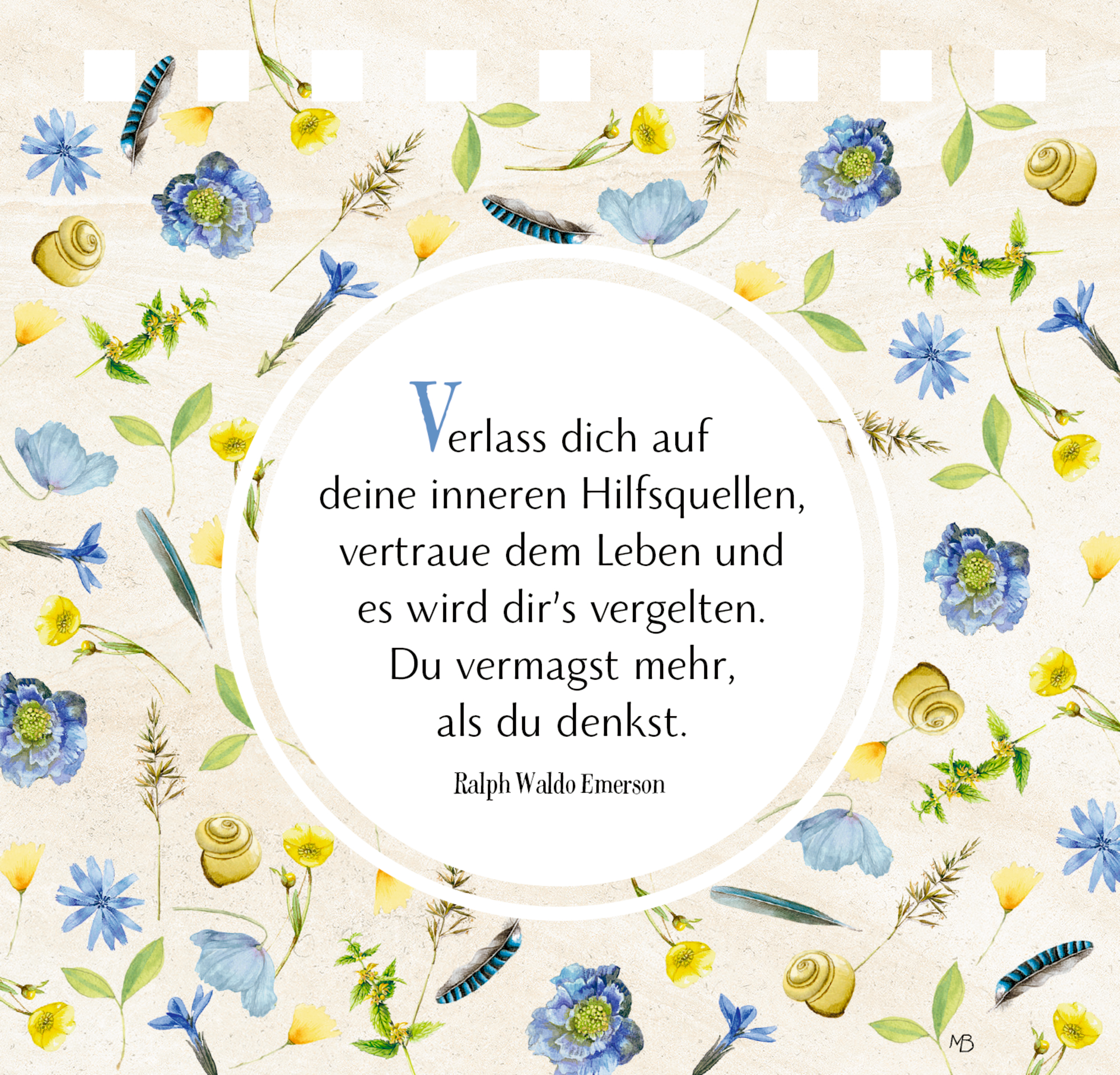 Beispielinhalt (Bild) Einfach mal so