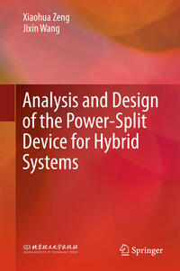 Vorderes Coverbild Analysis and Design of the Power-Split Device for Hybrid Systems