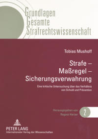 Vorderes Coverbild Strafe – Maßregel – Sicherungsverwahrung