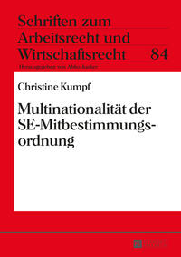 Vorderes Coverbild Multinationalität der SE-Mitbestimmungsordnung