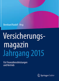 Vorderes Coverbild Versicherungsmagazin - Jahrgang 2015