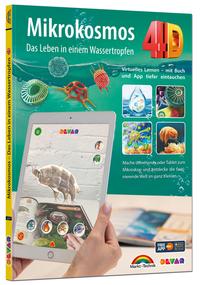 Vorderes Coverbild Mikrokosmos 4D - Bakterien - Natur - Das Leben in einem Wassertropfen mit APP entdecke die Welt im ganz Kleinen
