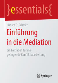 Vorderes Coverbild Einführung in die Mediation