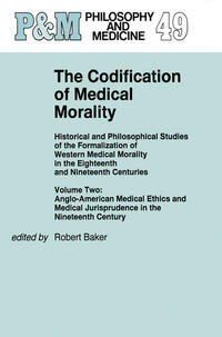 Vorderes Coverbild The Codification of Medical Morality