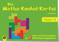 Vorderes Coverbild Die Mathe-Knobel-Kartei – Klasse 1/2