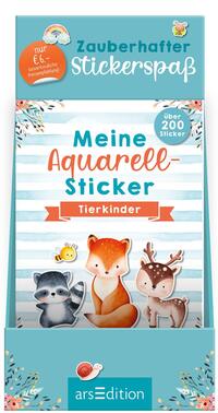 Vorderes Coverbild Display Aquarell-Sticker