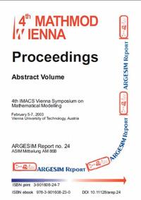 Vorderes Coverbild Proceedings MATHMOD 03 Vienna Abstract Volume