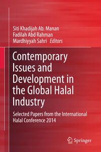 Vorderes Coverbild Contemporary Issues and Development in the Global Halal Industry