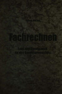Vorderes Coverbild Fachrechnen