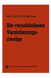 Vorderes Coverbild Die verschiedenen Versicherungszweige