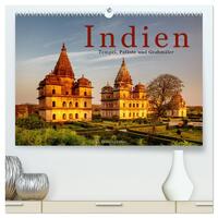 Vorderes Coverbild Indien: Tempel, Paläste und Grabmäler (hochwertiger Premium Wandkalender 2026 DIN A2 quer), Kunstdruck in Hochglanz