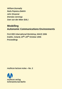 Vorderes Coverbild Modelling Autonomic Communications Environments 2006