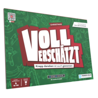 Vorderes Coverbild DENRKIESEN - VOLL VERSCHÄTZT! Christmas Edition - "Knapp daneben ist auch gewonnen."