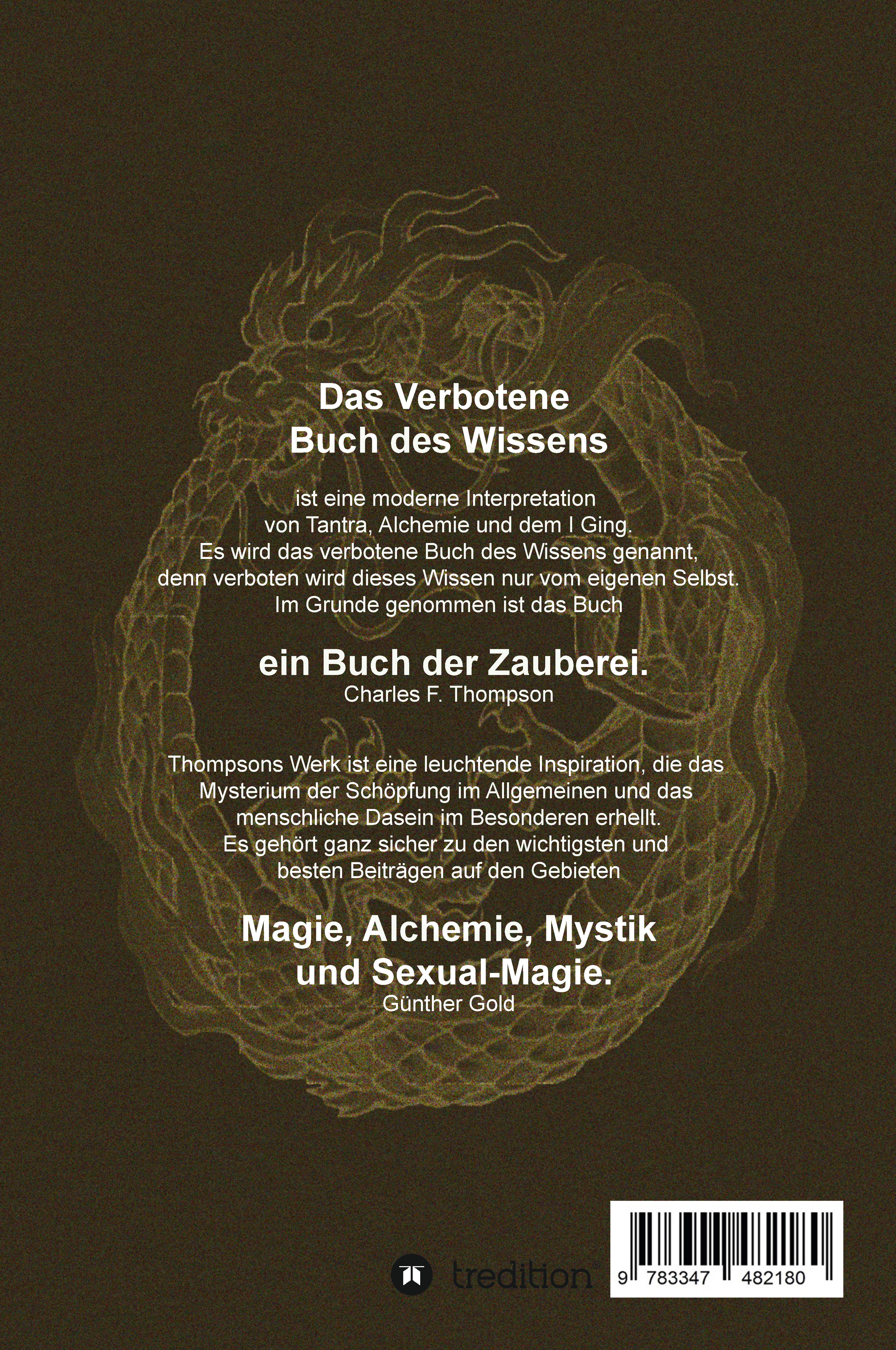 Rückseitencover Das Verbotene Buch des Wissens