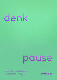 Vorderes Coverbild Denkpause 2025