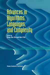 Vorderes Coverbild Advances in Algorithms, Languages, and Complexity