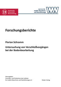 Vorderes Coverbild Untersuchung von Verschleißvorgängen bei der Bodenbearbeitung