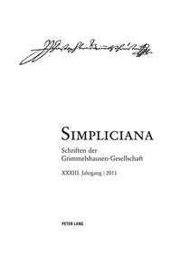 Vorderes Coverbild Simpliciana