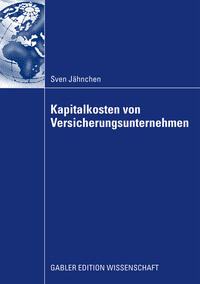 Vorderes Coverbild Kapitalkosten von Versicherungsunternehmen