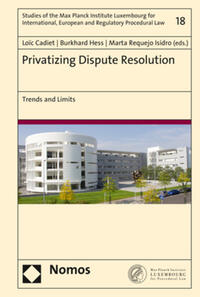 Vorderes Coverbild Privatizing Dispute Resolution