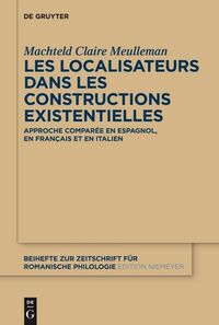 Vorderes Coverbild Les localisateurs dans les constructions existentielles