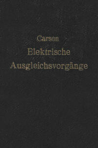 Vorderes Coverbild Elektrische Ausgleichsvorgänge und Operatorenrechnung