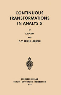 Vorderes Coverbild Continuous Transformations in Analysis