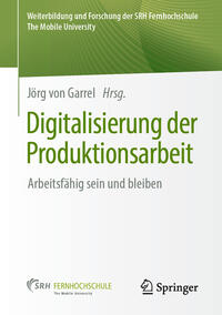 Vorderes Coverbild Digitalisierung der Produktionsarbeit