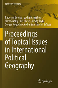 Vorderes Coverbild Proceedings of Topical Issues in International Political Geography