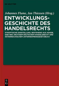 Vorderes Coverbild Entwicklungsgeschichte des Handelsrechts