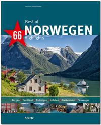 Vorderes Coverbild Best of Norwegen - 66 Highlights