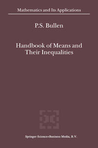 Vorderes Coverbild Handbook of Means and Their Inequalities