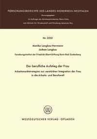 Vorderes Coverbild Der berufliche Aufstieg der Frau