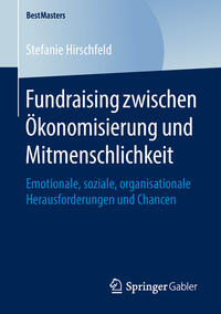 Vorderes Coverbild Fundraising zwischen Ökonomisierung und Mitmenschlichkeit