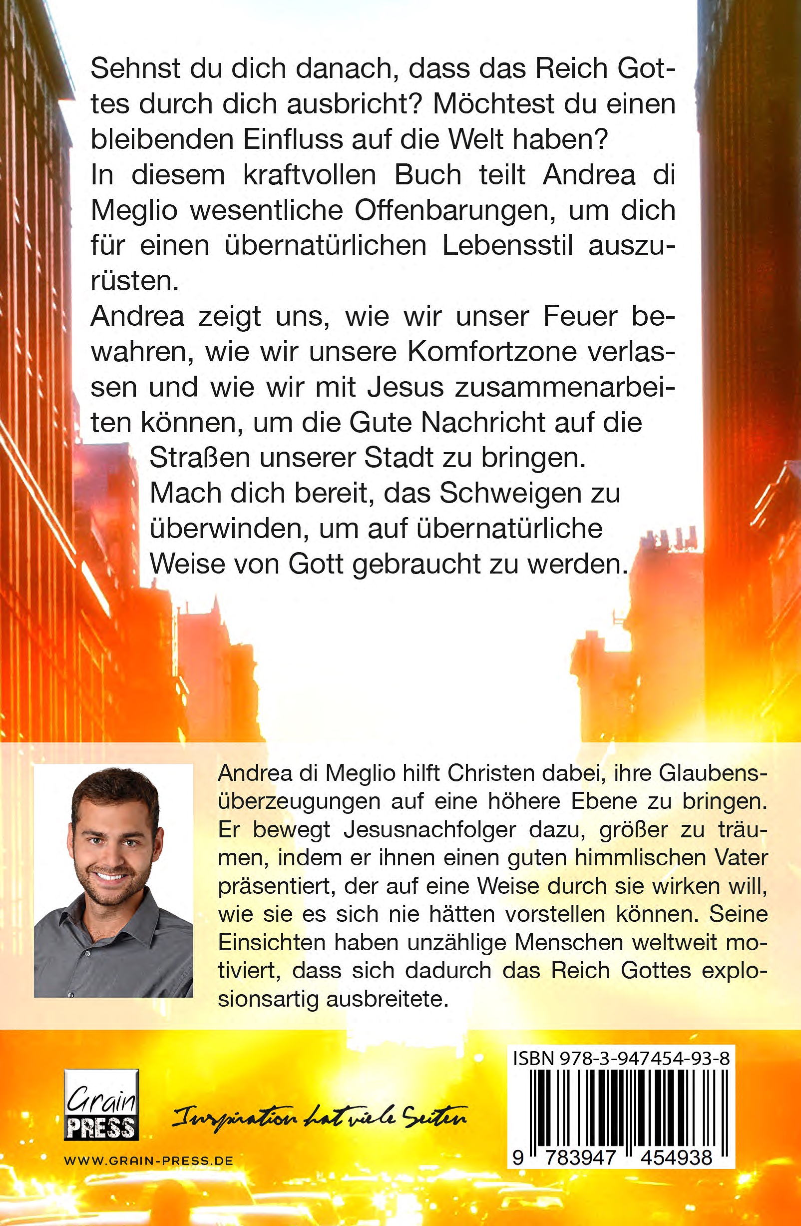 Rückseitencover Überwinde das Schweigen
