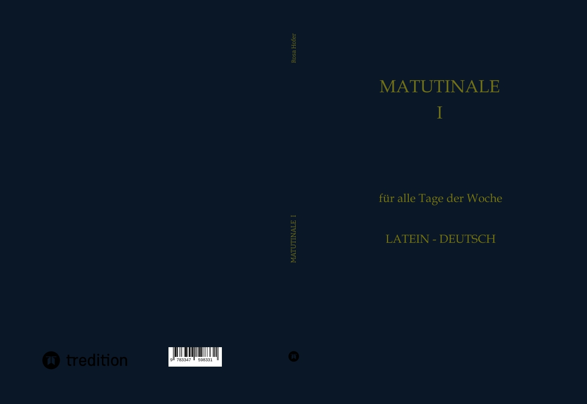 Gesamtes Coverbild Matutinale I