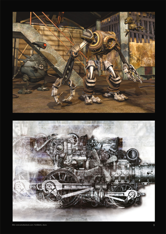 Beispielinhalt (Bild) Steampunk