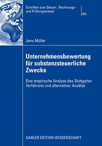 Vorderes Coverbild Unternehmensbewertung für substanzsteuerliche Zwecke