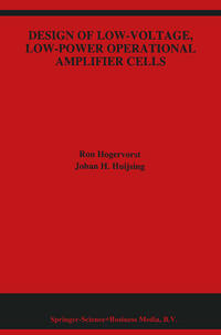 Vorderes Coverbild Design of Low-Voltage, Low-Power Operational Amplifier Cells