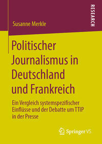 Vorderes Coverbild Politischer Journalismus in Deutschland und Frankreich