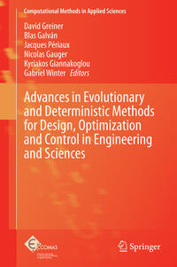 Vorderes Coverbild Advances in Evolutionary and Deterministic Methods for Design, Optimization and Control in Engineering and Sciences