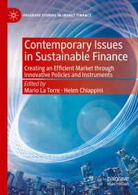 Vorderes Coverbild Contemporary Issues in Sustainable Finance