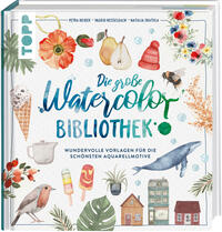 Vorderes Coverbild Die große Watercolor Bibliothek