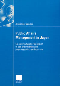 Vorderes Coverbild Public Affairs Management in Japan