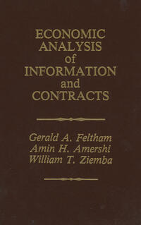 Vorderes Coverbild Economic Analysis of Information and Contracts