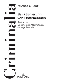 Vorderes Coverbild Sanktionierung von Unternehmen