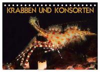Vorderes Coverbild KRABBEN UND KONSORTEN (Tischkalender 2025 DIN A5 quer), CALVENDO Monatskalender