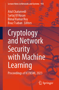 Vorderes Coverbild Cryptology and Network Security with Machine Learning