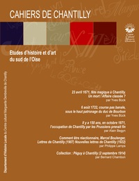 Vorderes Coverbild Les Cahiers de Chantilly, n°14