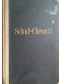 Vorderes Coverbild Schul-Chronik von Glashütte